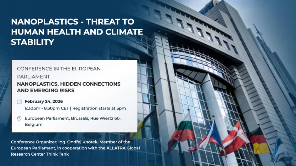 Conference in the European Parliament Nanoplastics, Hidden Connections and Emerging Risks