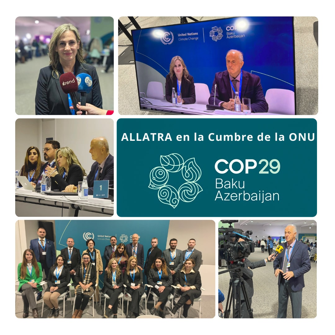 Representantes de MIS “ALLATRA” tomaron parte activa en la cumbre sobre el clima COP29 de la ONU en Bakú, Azerbaiyán