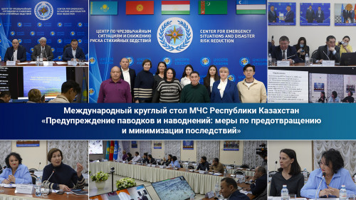 Представители МОД «АЛЛАТРА» на круглом столе МЧС Республики Казахстан