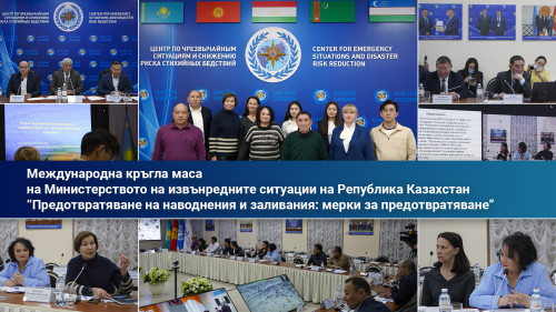 Представители на МОД „АЛЛАТРА“ на кръгла маса в Министерството на извънредните ситуации на Република Казахстан
