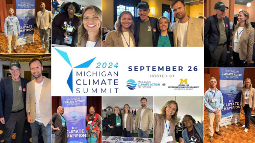 Teilnehmer des Projektes “Kreative Gesellschaft” nahmen am Michigan Climate Summit 2024 teil, um sich für eine aktive Bürgerbeteiligung und gesellschaftliches Engagement in Klimafragen einzusetzen