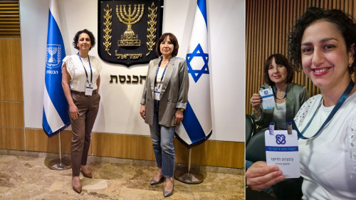 "ALLATRA Izraēla" komanda piedalījās konferencē, kas bija veltīta Pasaules sociālā darba dienai