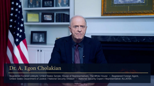 Dr. Cholakian udtrykker bekymring over forfølgelsen af ALLATRA-frivillige i Ukraine