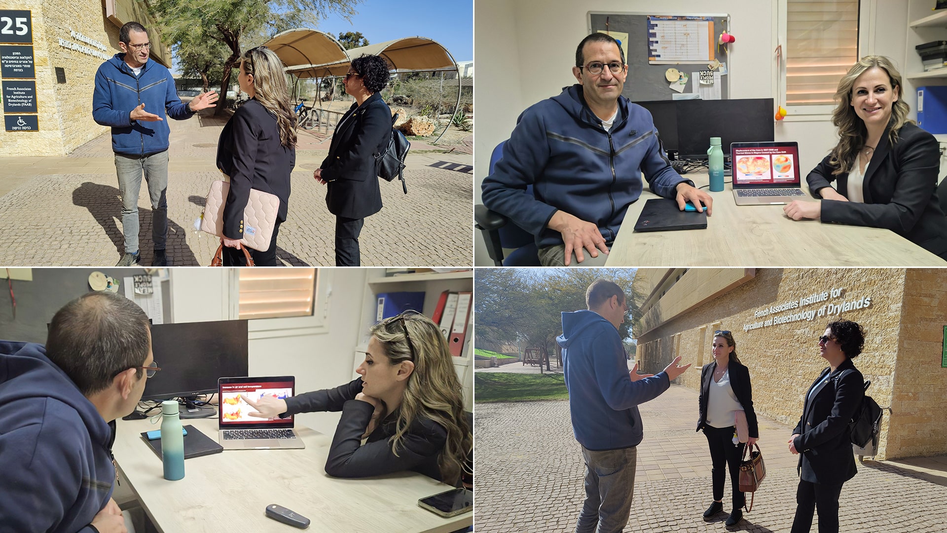 Os representantes do Movimento Social Internacional ALLATRA analisaram a investigação científica sobre o clima e questões sistémicas com os especialistas da Universidade Ben-Gurion, em Israel