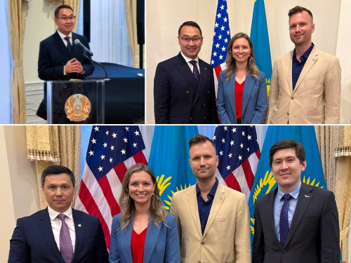 ALLATRA and Creative Society Attend the Salon Dinner Hosted by the Embassy of Kazakhstan in the U.S.