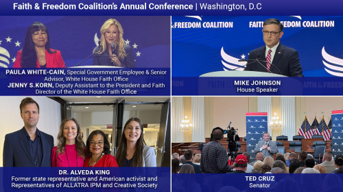 ALLATRA na akci Faith & Freedom Coalition ve Washingtonu, D.C. řeší náboženskou svobodu a porušování lidských práv