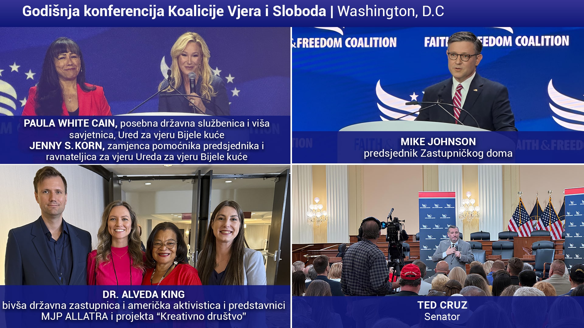 ALLATRA se pridružuje događaju Koalicije Vjera i Sloboda u Washingtonu D.C., tematizirajući religijsku slobodu i kršenja ljudskih prava