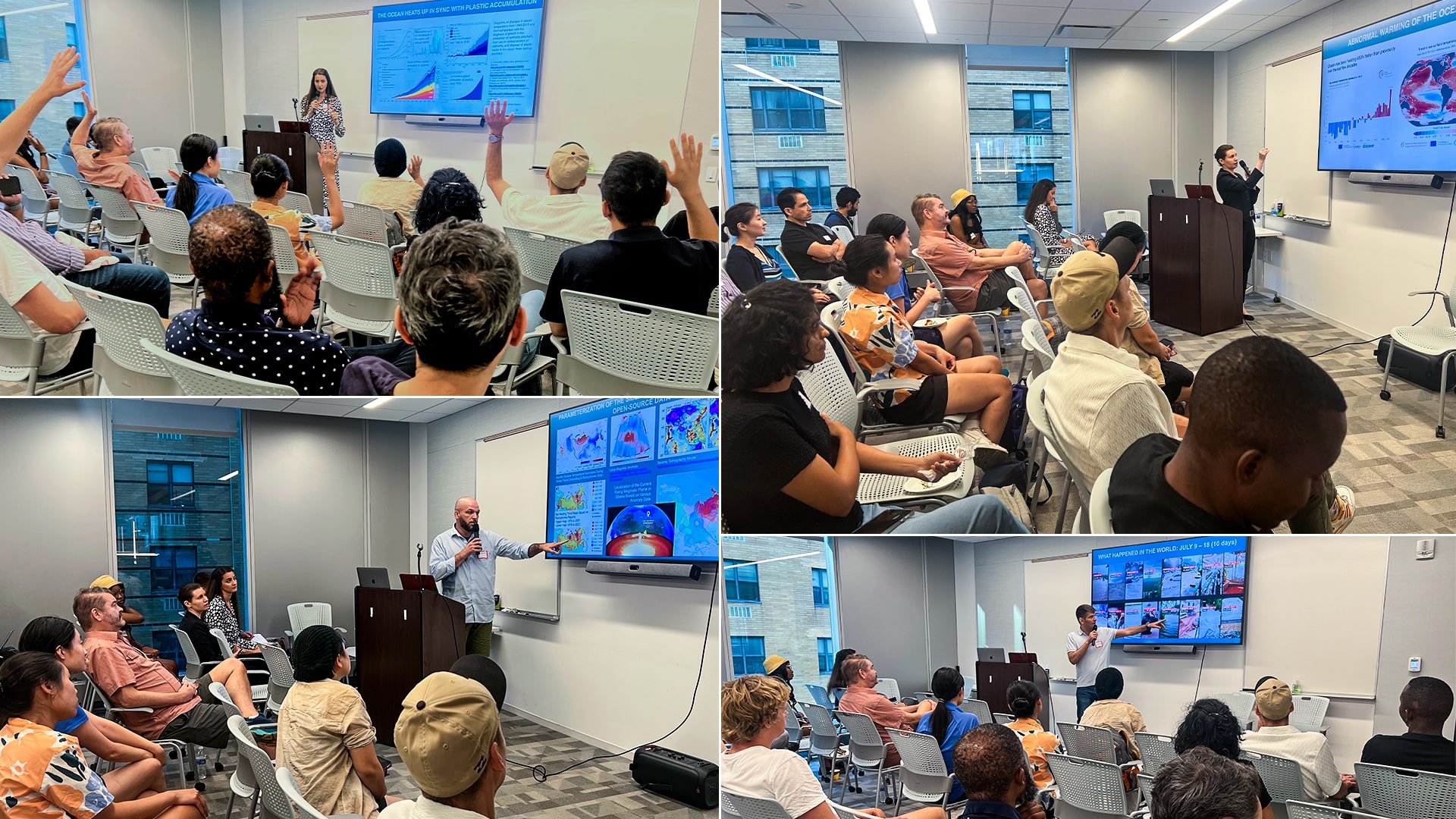Manhattan, New York: ALLATRA IOB-Mestre Dialog om Bevidsthed om Naturkatastrofer