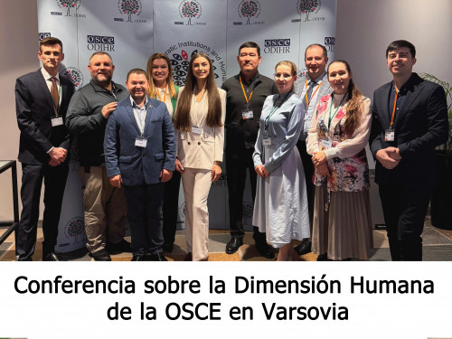 En la Conferencia sobre la Dimensión Humana de la OSCE en Varsovia, ALLATRA advierte sobre la amenaza oculta del movimiento anticulto