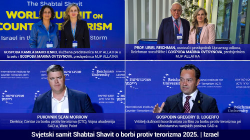 Međunarodni javni pokret „ALLATRA“ daje doprinos oblikovanju nove globalne sigurnosne koncepcije na Shabtai Shavit World Summit on Counter-Terrorism 2025.