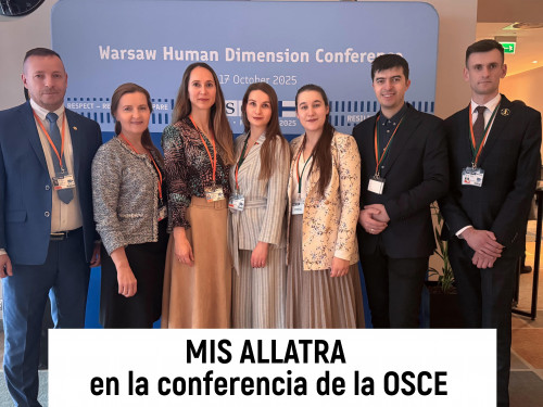 MIS ALLATRA en la Conferencia de la OSCE reveló amenazas ocultas para la democracia y las libertades