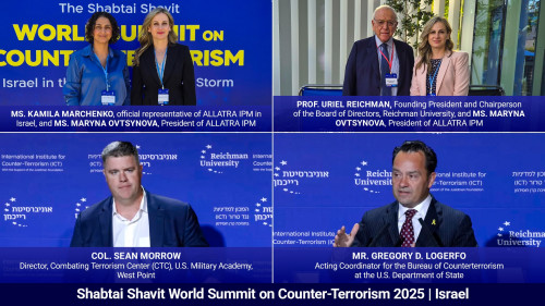 Il MIS “ALLATRA” contribuisce alla formazione di una nuova concezione globale della sicurezza al “Shabtai Shavit World Summit on Counter-Terrorism 2025”