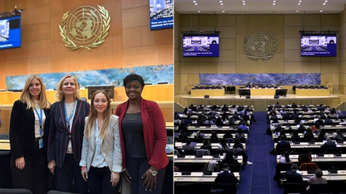 ALLATRA IPM Human Rights Expert Mariia Anapreichyk spoke at the UN Social Forum 2025