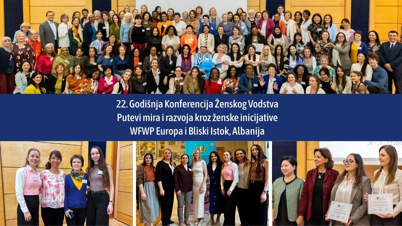 Predstavnice MJP ALLATRA učestvovale na Evropskoj WFWP EUME Konferenciji ženskog vodstva u Tirani