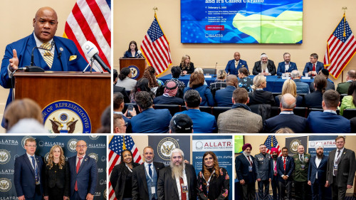 ”Freedom Has a Name, and It’s Called Ukraine” -konferenssi ALLATRA International Public Movementin alustalla pastori Mark Burnsin ja Spiritual Diplomats -aloitteen järjestämänä