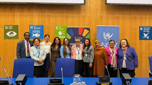 Représentants du Mouvement ALLATRA au “Forum Youth Changemakers” aux Nations Unies