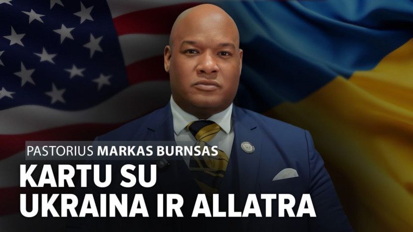 Pastorius Markas Burnsas palaiko Ukrainą ir ragina nutraukti ALLATRA persekiojimą
