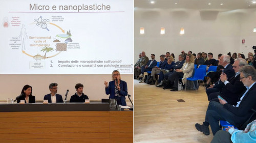 Representatives of ALLATRA Italy participated in a science outreach event in Milan focused on the impact of micro- and nanoplastics on the environment and human health