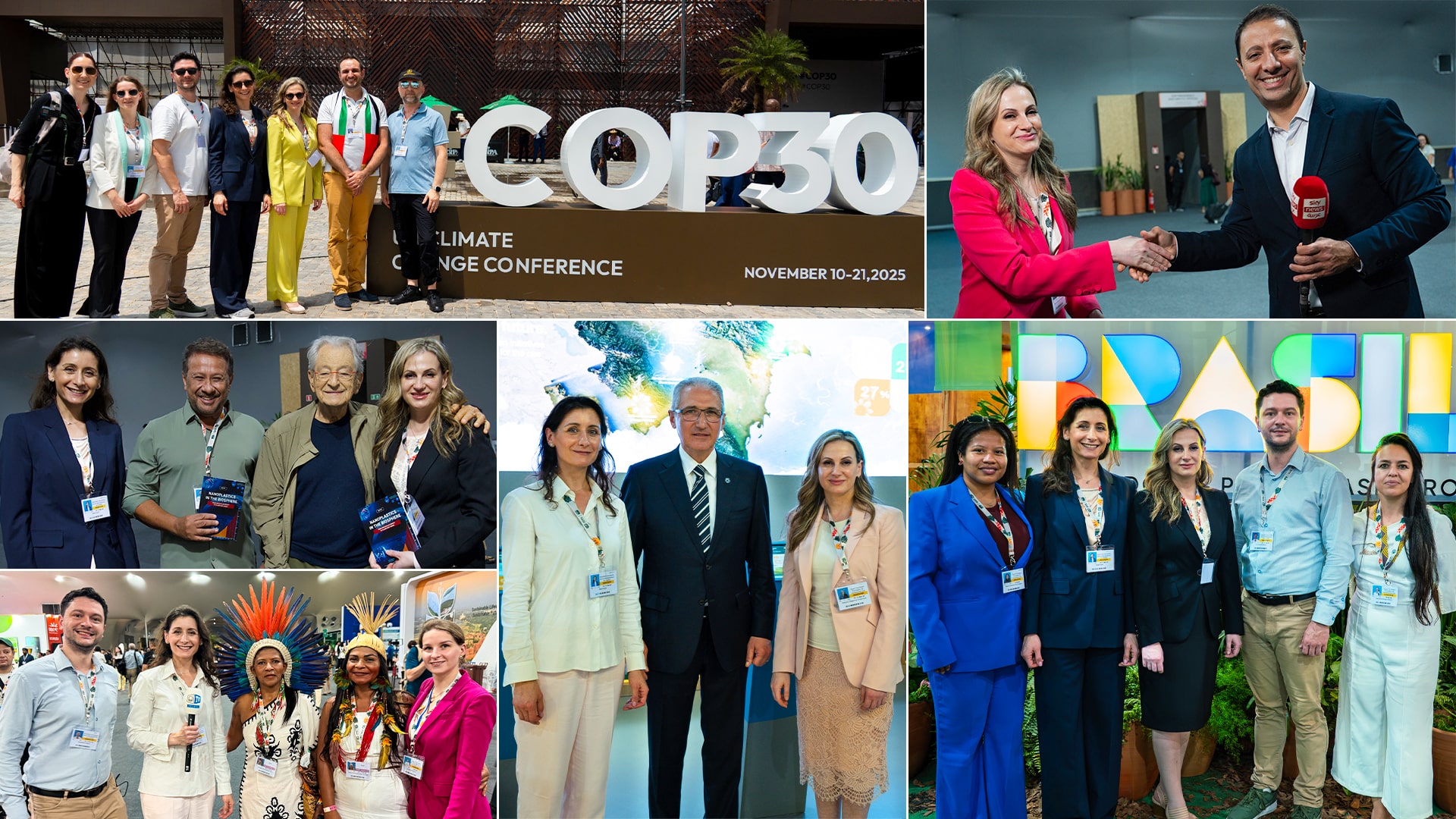 ALLATRA Kansainvälinen Yhteiskunnallinen Liike -järjestön delegaatio osallistui aktiivisesti Brasiliassa järjestettyyn COP30-ilmastokonferenssiin