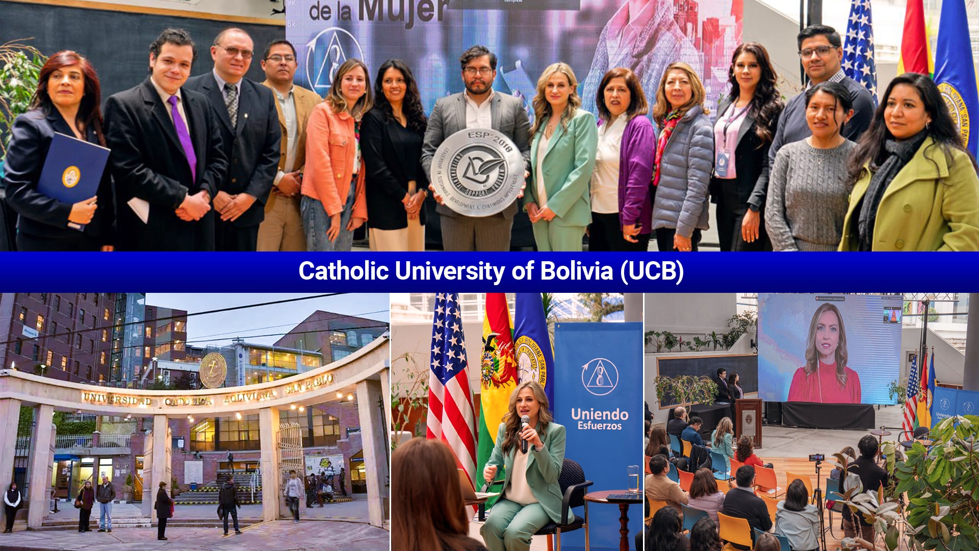 «ALLATRA» Boliviya Katolik Universiteti və Mülki Müdafiə Nazirliyi ilə elmi əməkdaşlıq əlaqələri qurmuşdur.