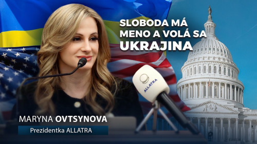 Ukrajina bráni slobodu sveta | Prejav prezidentky ALLATRA vo Washingtone