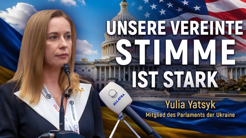 Yulia Yatsyk über den Mut des ukrainischen Volkes: Eine Rede in Washington