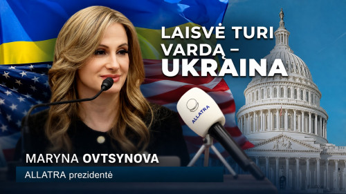 Ukraina gina pasaulio laisvę | ALLATRA prezidento kalba Vašingtone
