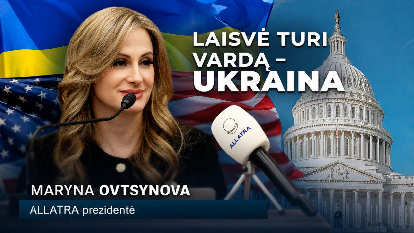 Ukraina gina pasaulio laisvę | ALLATRA prezidento kalba Vašingtone