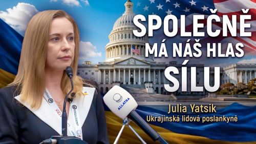 Julia Yatsik o odvaze ukrajinského lidu: Projev ve Washingtonu