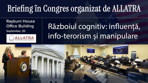 Briefing în Congres | ALLATRA la Capitol Hill: Abordarea războiului cognitiv