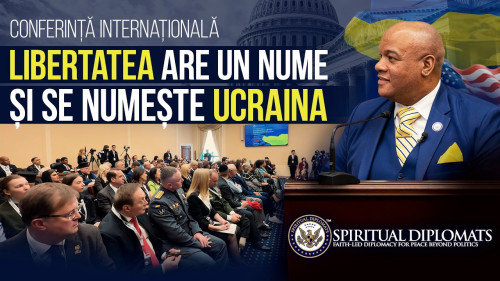 Libertatea are un nume și se numește Ucraina | Conferință condusă Pastorul Burns, platforma ALLATRA