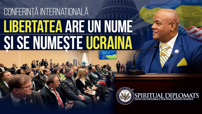 Libertatea are un nume și se numește Ucraina | Conferință condusă Pastorul Burns, platforma ALLATRA