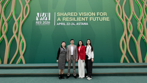 ALLATRAn kumppani Kazakstanissa, RPA ”Climate Research Center”, vuoden 2026 alueellisessa ympäristöhuippukokouksessa, Astana, huhtikuu 2026