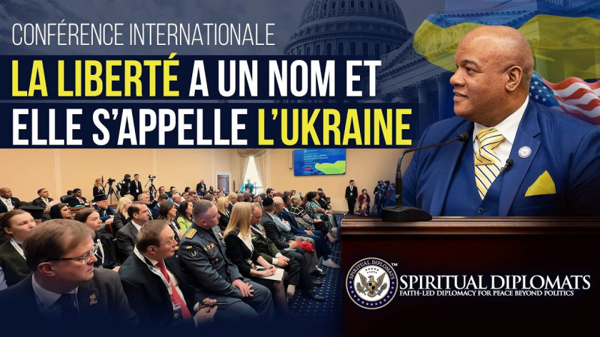 « La Liberté a un nom : l’Ukraine » | Conférence du pasteur Mark Burns – ALLATRA