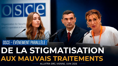 Événement parallèle de l’OSCE : De la stigmatisation aux mauvais traitements | ALLATRA, Vienne