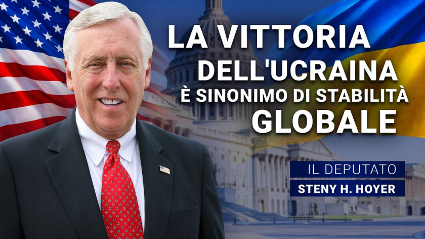 Il deputato Steny Hoyer sulla solidarietà con l'Ucraina | ALLATRA TV